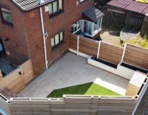 Complete Garden Transformed Diagonal Arial View