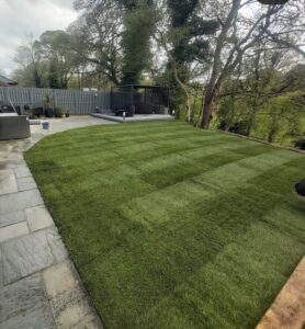 New Lawn Turfed