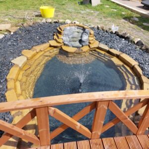 Complete Pond with Fountain